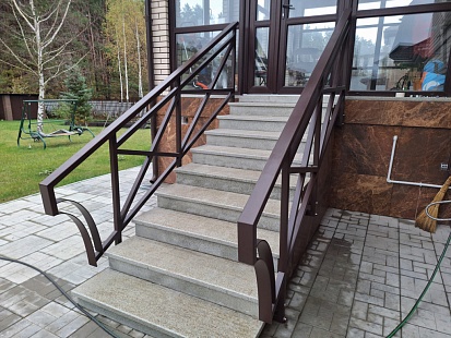 Перила для Уличной Лестницы