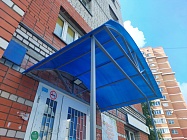 Козырёк из Поликарбоната