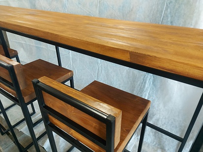 Стол и стулья Лофт