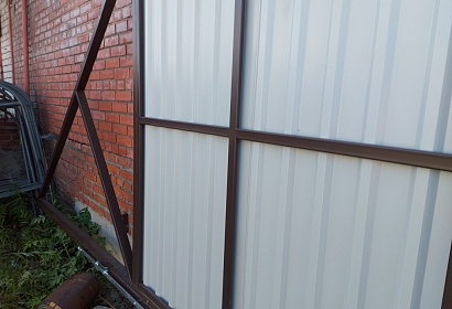 Откатные ворота с автоматикой