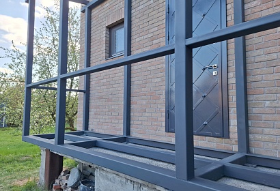 Каркас для входной группы из металла Каркас для входной группы из металла