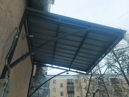 Козырёк Односкатный