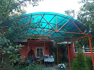 Навес из Поликарбоната