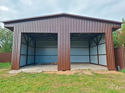 Гараж из металла