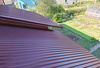 Навес односкатный к дому Навес односкатный к дому