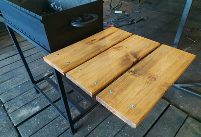 Мангал сварной из металла Мангал сварной из металла