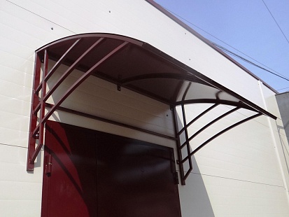 Козырёк из Листового металла