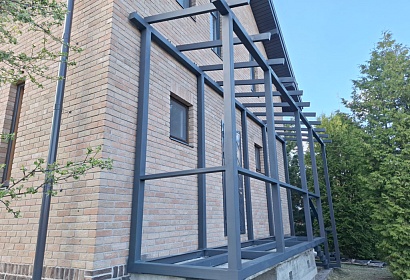 Каркас для входной группы из металла Каркас для входной группы из металла