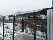 Навес из Профнастила