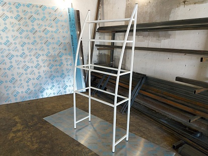 Этажерка металлическая напольная