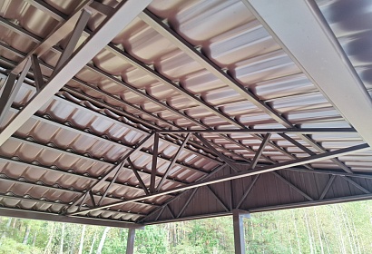 Навес для мангальной зоны Навес для мангальной зоны