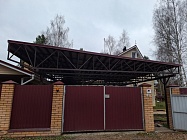 Навес Односкатный