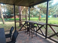 Навес с Гибкой черепицей