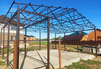 Каркас навеса для автомобиля Каркас навеса для автомобиля