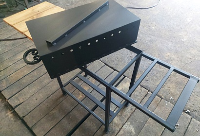Мангал сварной из металла Мангал сварной из металла