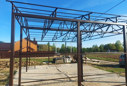 Каркас навеса для автомобиля Каркас навеса для автомобиля