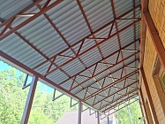 Навес из Профнастила