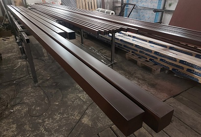 Навес с гибкой черепицей для авто