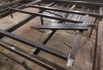 Металлическое основание для кровати