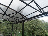 Навес из Поликарбоната