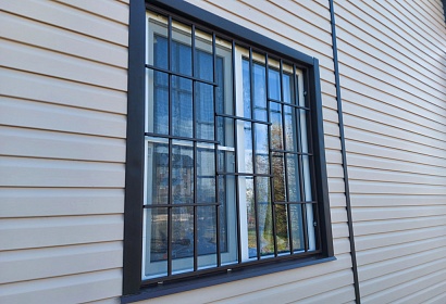 Решётки на окна для частного дома