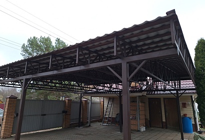 Навес для автомобиля