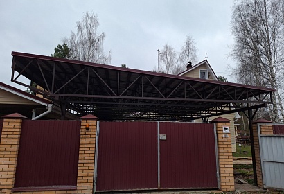 Навес для автомобиля