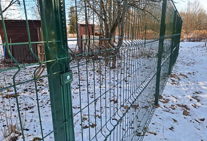 Металлический забор из 3D сетки Металлический забор из 3D сетки