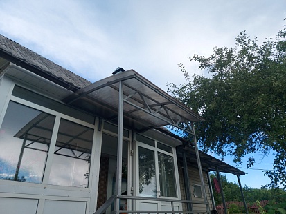 Козырёк из Поликарбоната