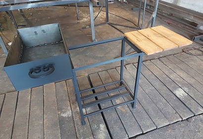 Мангал сварной из металла Мангал сварной из металла