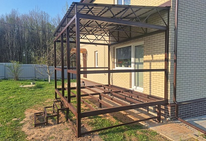 Каркас для пристройки к дому Каркас для пристройки к дому