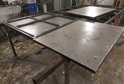 Ставни на окна из листового металла