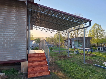 Навес Односкатный Навес Односкатный