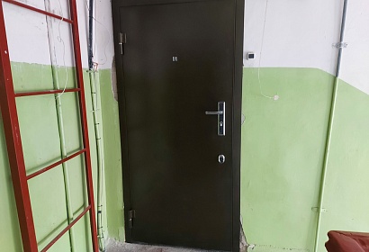Сварная дверь в квартиру из металла
