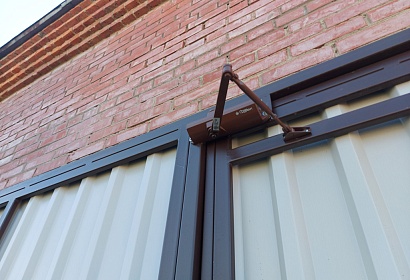 Откатные ворота с автоматикой