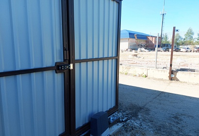 Откатные ворота с автоматикой