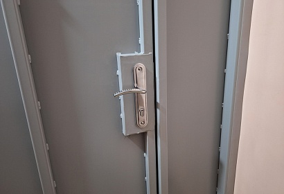 Металлическая дверь в тамбур