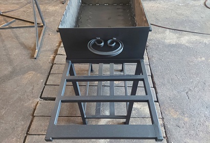 Мангал сварной из металла Мангал сварной из металла