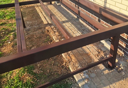 Каркас для пристройки к дому Каркас для пристройки к дому