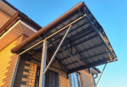 Входная группа для дома без обшивки Входная группа для дома без обшивки